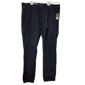 Nick Danger Men's Classic Black Cargo Pants Size:36/30
